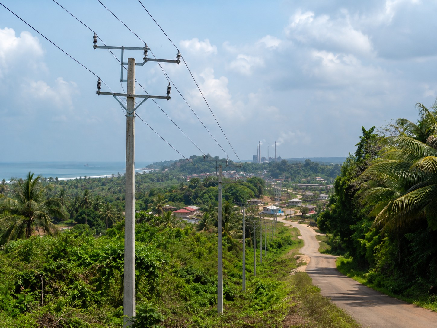Distribution line application reference from supporting technical material