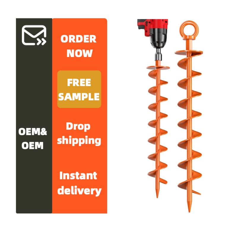1 inch x 8 ft Triple Eye Anchor Rod