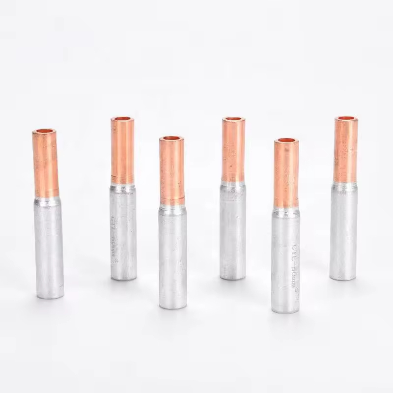 10-630mm Copper Aluminum Connecting Tube Copper Aluminum Straight Tube Terminal