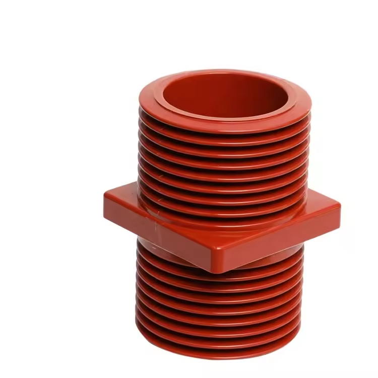 12KV 630A-1250A High Voltage Epoxy Insulation Parts Spout Transformer Bushing Insulating Contact Box