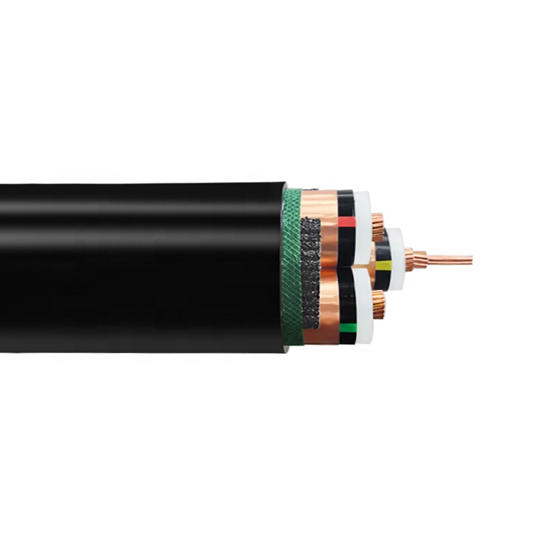 64/110kV XLPE HV Power Cable 1/3 Core Fire Retardant Environmental Stress Resistant Terrain Adaptable OEM ODM