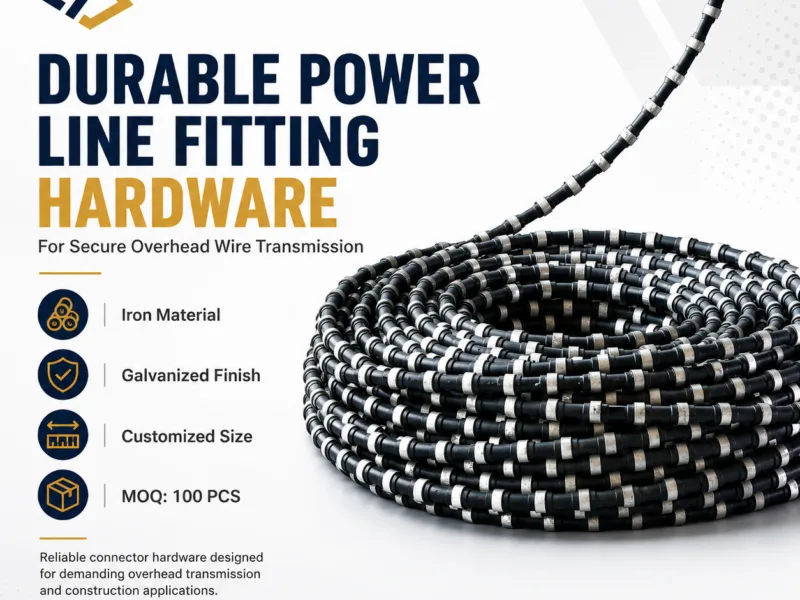 Durable Power Line Fitting Hardware for Secure Overhead Wire — product family image