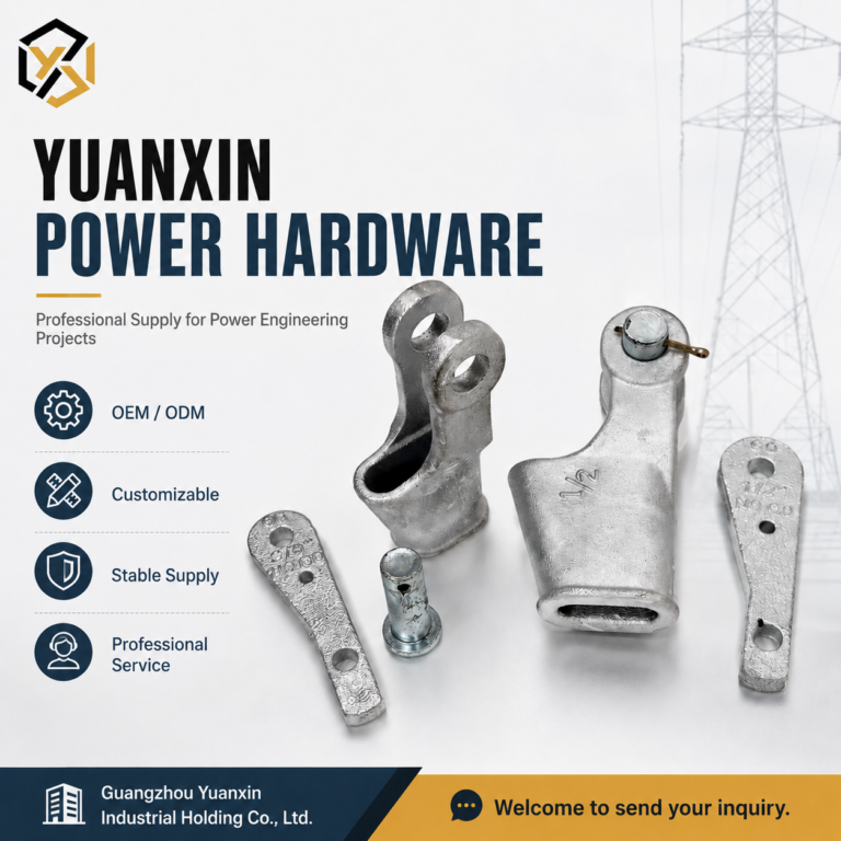 Heavy-Duty Galvanized Iron Power Line Hardware Fitting