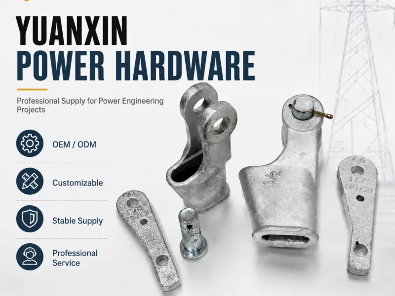 Heavy-Duty Galvanized Iron Power Line Hardware Fitting — product family image