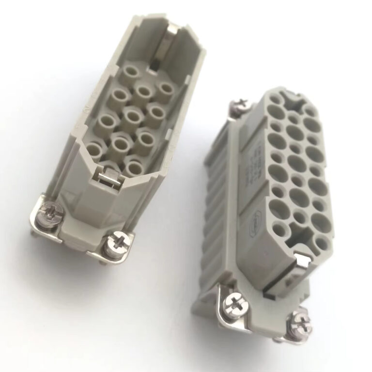 High Pin Count 10A Power Male Female Contact Inserts
