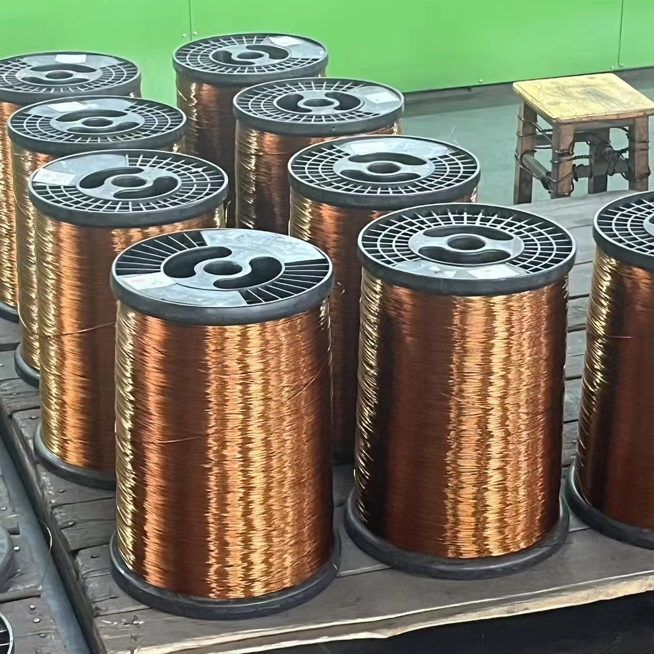 High Purity Solid Enameled Copper Round Magnet Wire for Inductor and Motor Winding