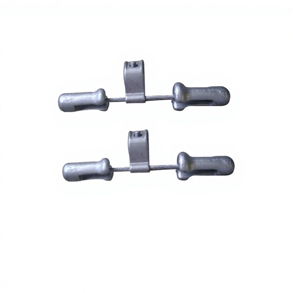 High Strength Hot-Dipped Galvanized Malleable Iron Vibration Damper for Overhead Transmission Power Line Fitting Accessories