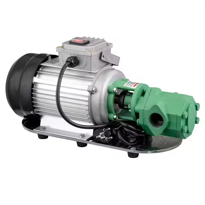 High-efficiency Portable Self-priming Gear Pump, Miniature Electric Transformer diesel Oil Pumping Pump