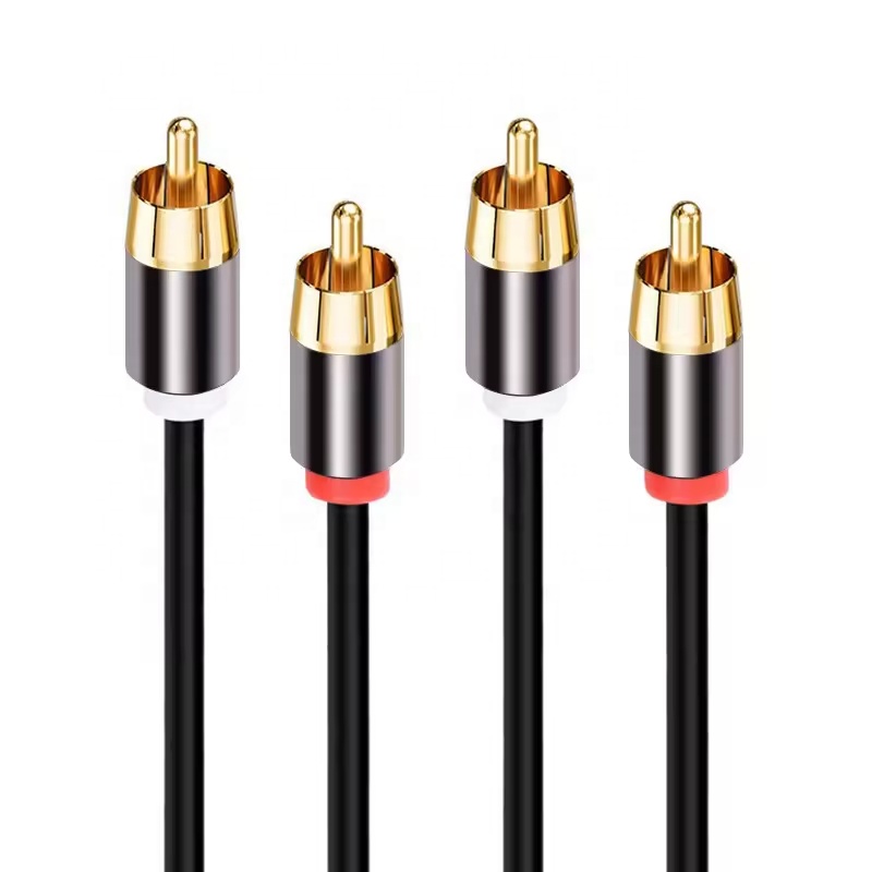 Lotus Audio and Video RCA Output Cable Copper Conductor for Electrical Equipment Frequency Cable