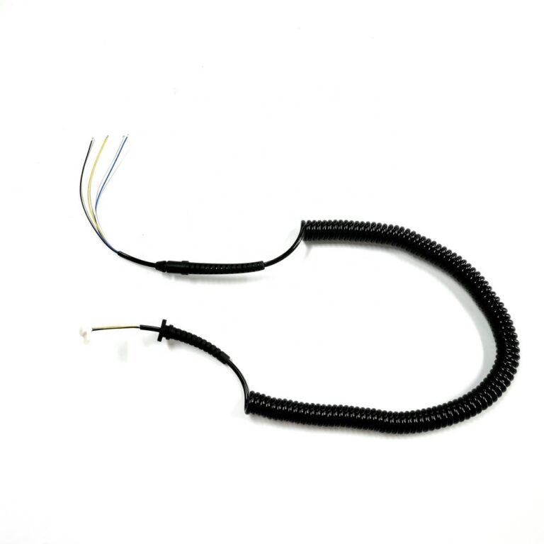 PVC Spiral Cable Earphone Clock Spring Cables Wire Extension
