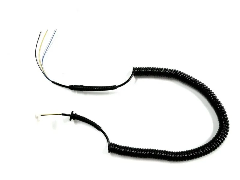PVC Spiral Cable Earphone Clock Spring Cables Wire Extension — product family image