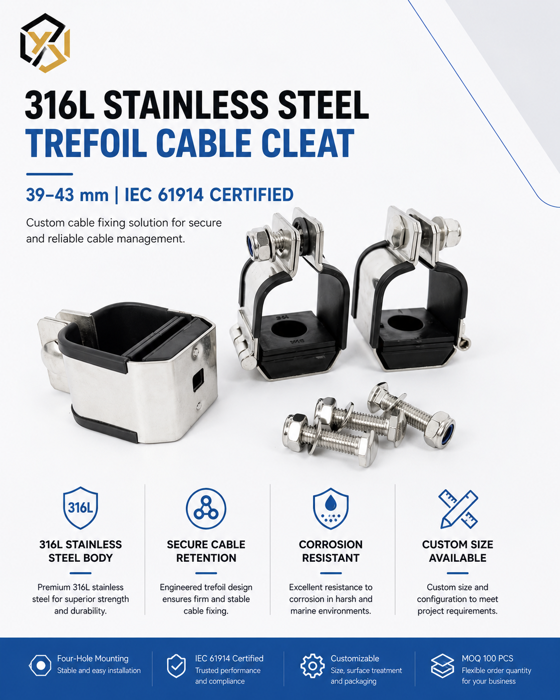 Standard Galvanized Steel Hardware Fitting for Overhead Power Line Networks