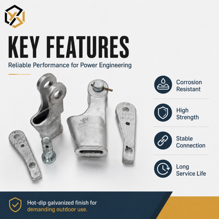 Standardized Power Line Hardware Fittings for Reliable