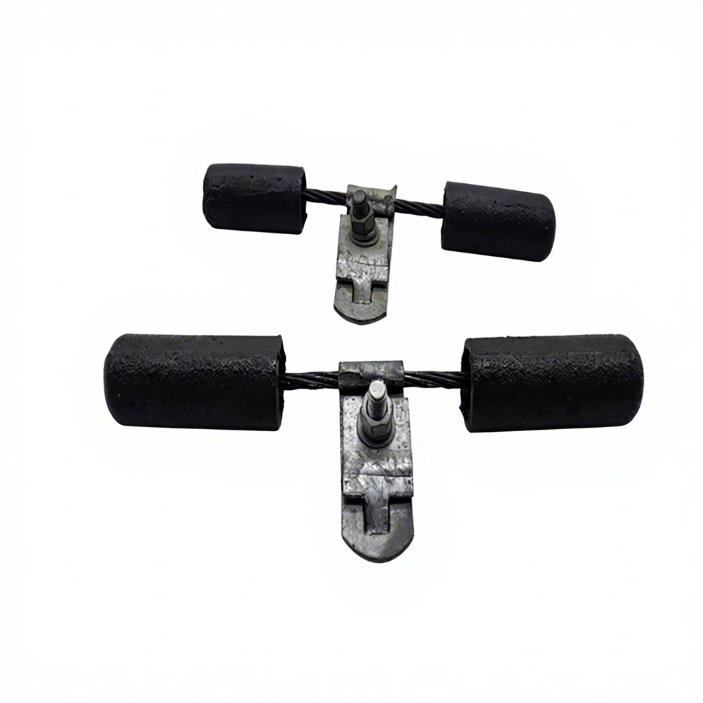 Steel Wire Anti-Shock Hammer with Hot Dip Galvanized Surface ISO9001 Certified for Overhead Power Lines-Chencheng Power