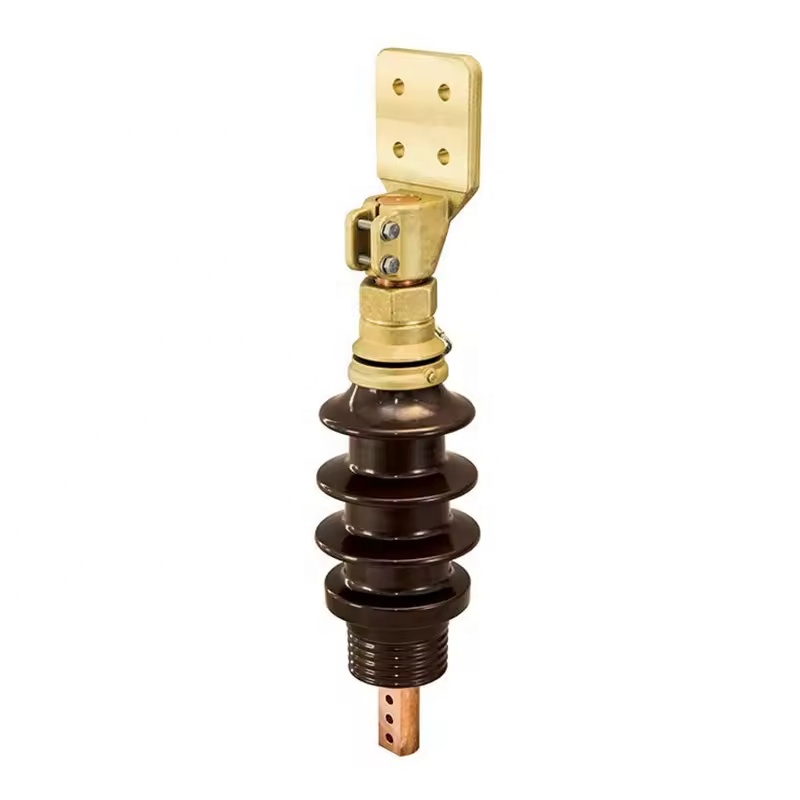 Transformer Bushing Assembly 1-3KV/250-630A Insulating Porcelain Sleeve for Copper Conductive Rod
