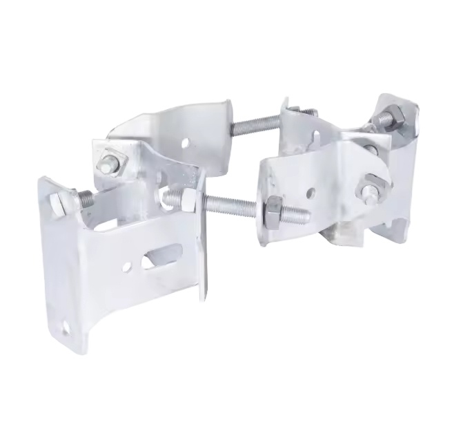 Transformer Pole Mounting Bracket for Mounting 3 Transformers with Lug Spacing