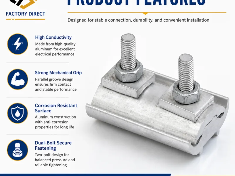 Aluminum PG Clamp ALPG Extrude Type Wire Clamp — product family image