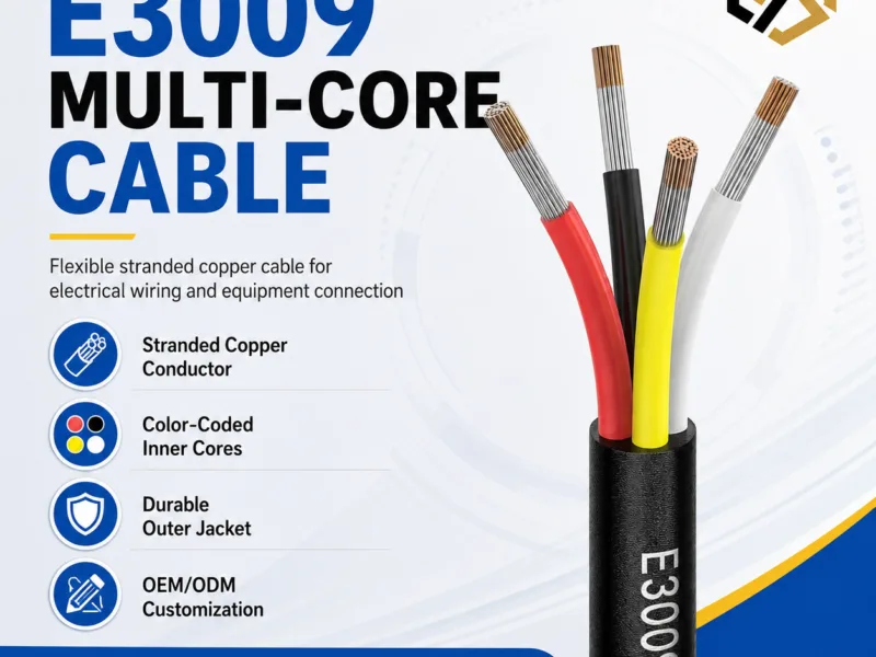 AWM Style 2464 Cable, 2-Core 300V 80°C VW-1 — product family image