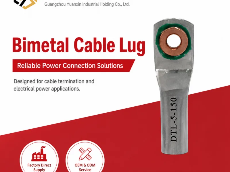 DTL-240 Bimetallic Cable Lug for Al-Cu Termination — product family image