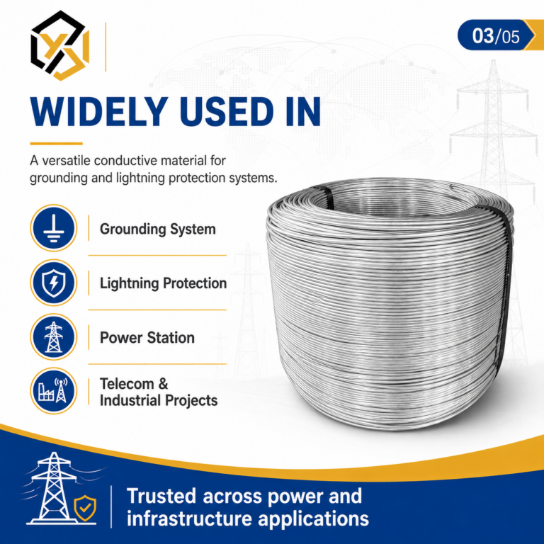 Copper Aluminum Alloy Grounding Wire Rare Earth Conductor