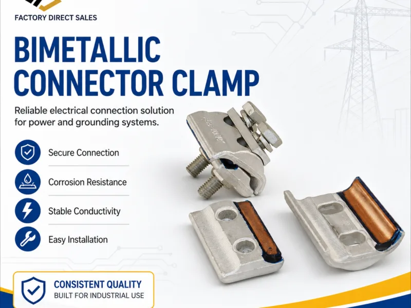 1-Bolt Aluminium Parallel Groove PG Clamp — product family image