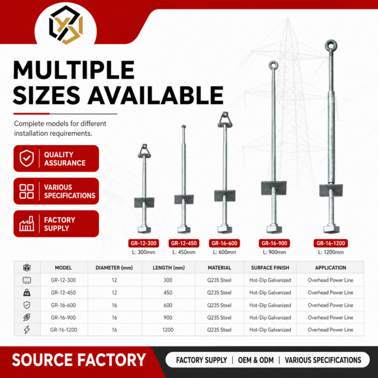 Export-grade Carbon Steel Galvanized Stay Rod Tubular