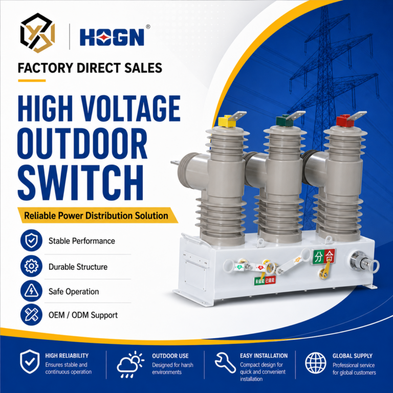 HOGN High Performance Pole-Mounted Vacuum Load Break Switch