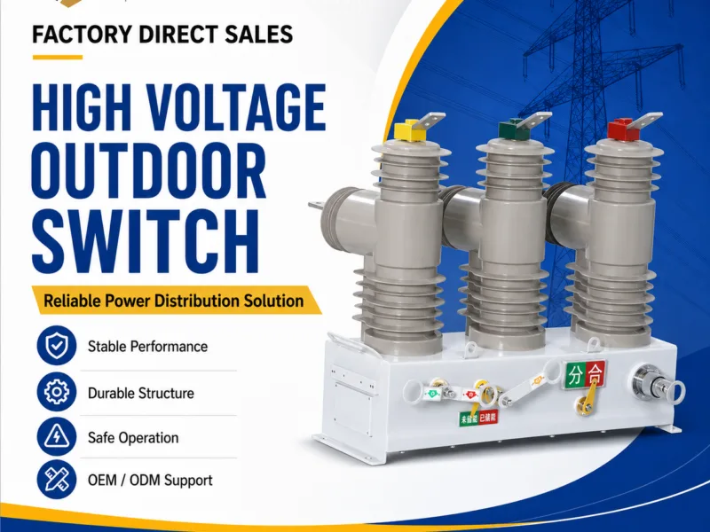 HOGN High Performance Pole-Mounted Vacuum Load Break Switch — product family image