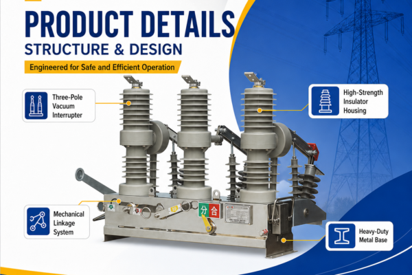 12KV ZW32-12 vacuum circuit breaker product image