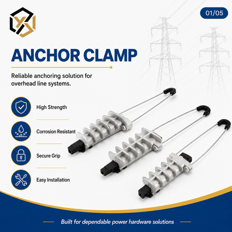 PA1500 Tension Dead-End Clamp for Overhead Cable