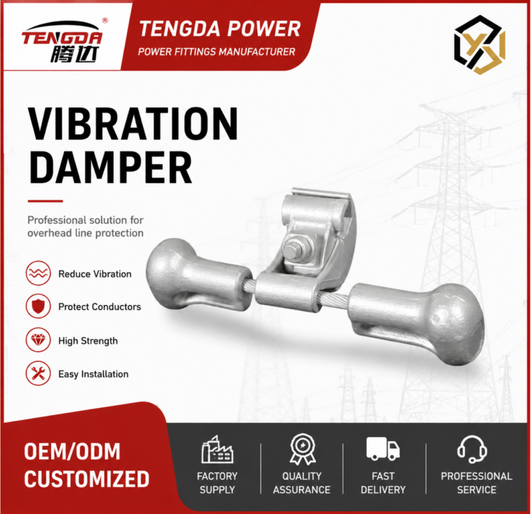 Power Line Optical Cable Vibration Damper Pre-Twisted