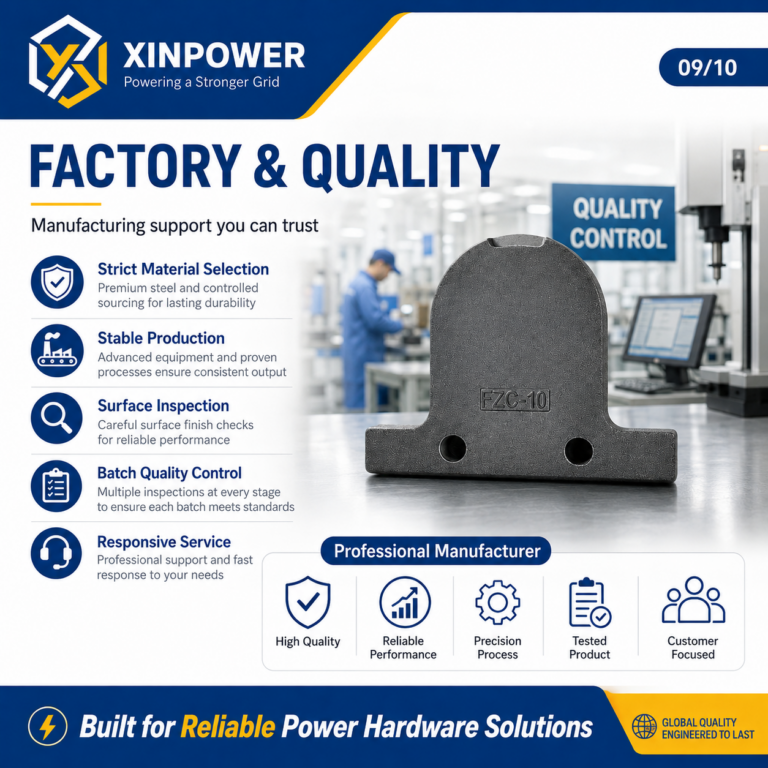 Power Line Protective Hardware FZC-15Y Heavy-weight Pig Iron