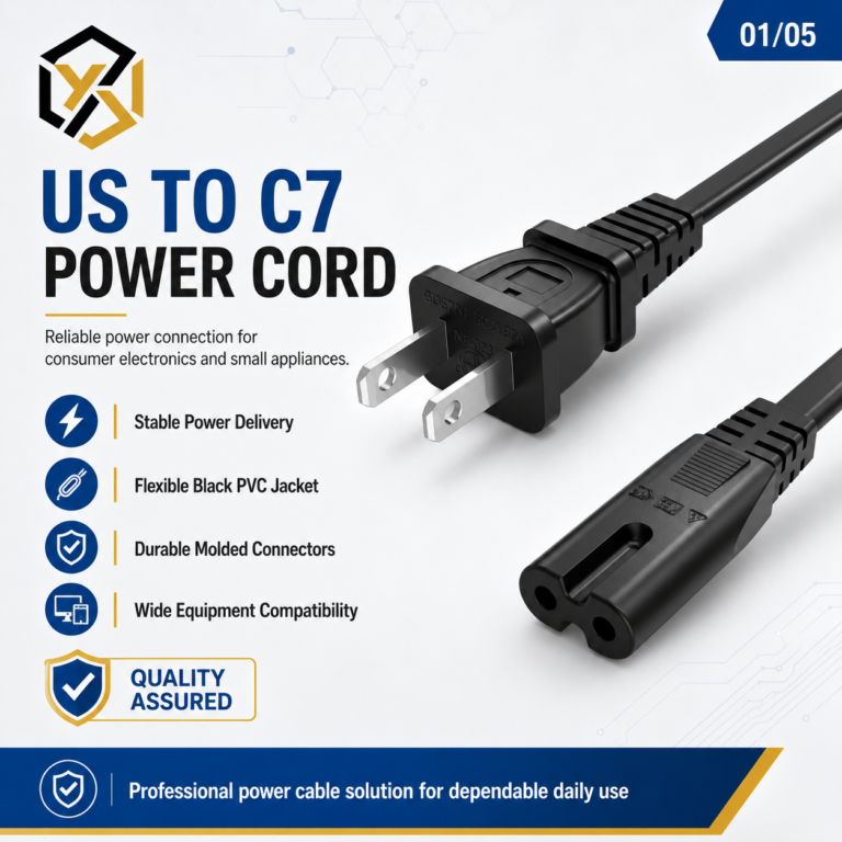 Superer 1.8m AC Power Cord (PVC) for PS5/PS4/PS3 Slim