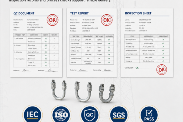 U-shaped Screw/U-bolt Jumper Hardware product image