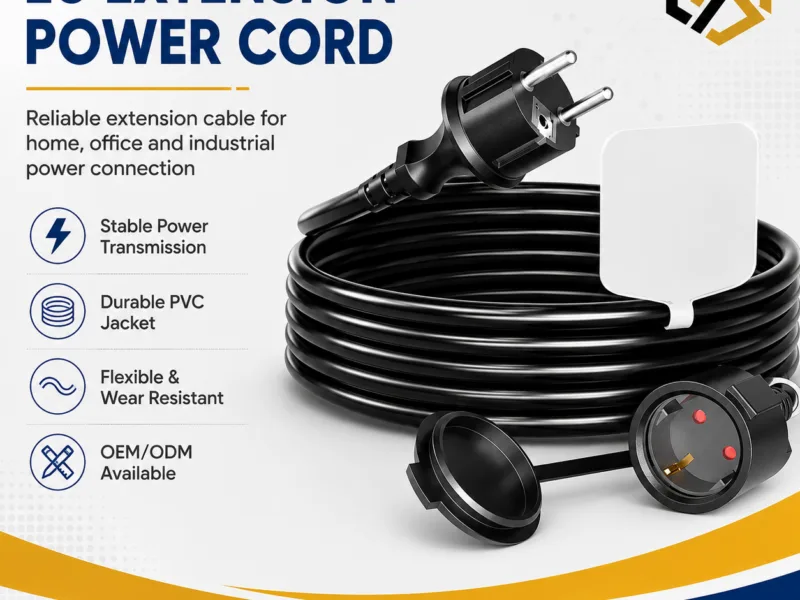 Vickwire Rubber Extension Cord 10m Outdoor Cable Safety — product family image