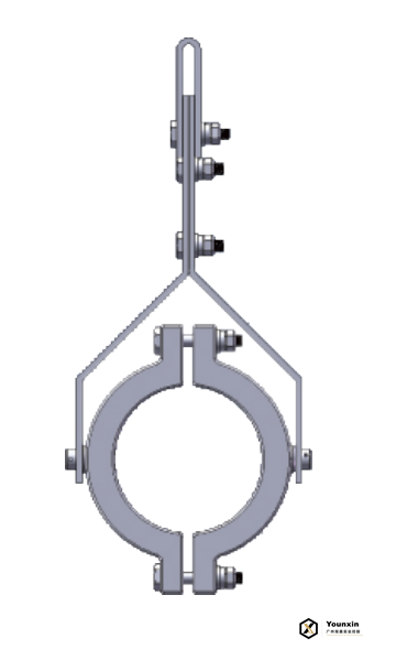 JGX Suspended Cable Hanger Clamp