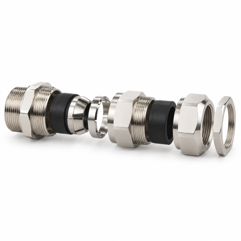 Ex db Armoured Double Seal Cable Gland